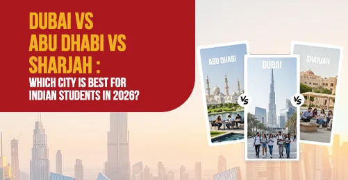 Dubai vs Abu Dhabi vs Sharjah: Which City is Best for Indian Students in 2026?